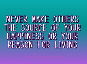 Happiness comes from within